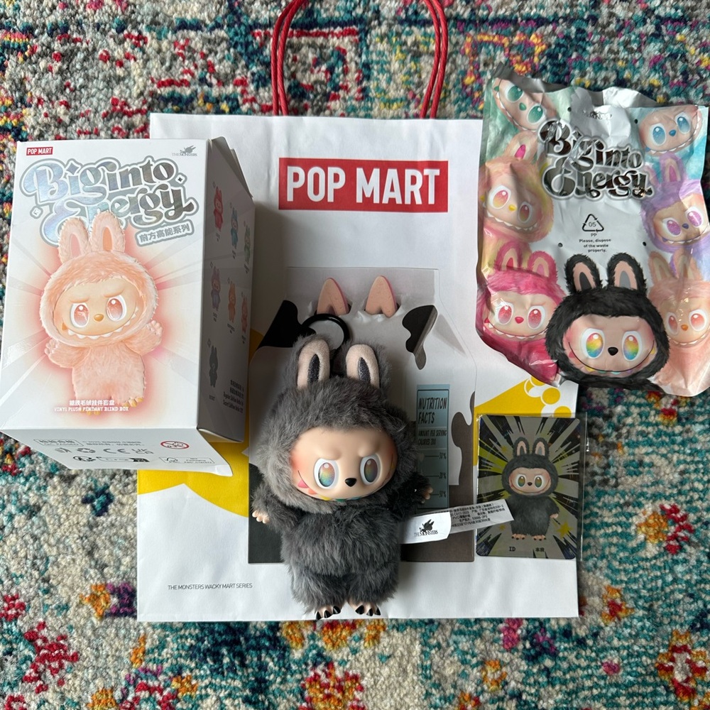 Pop Mart Big Into Energy Secret Labubu